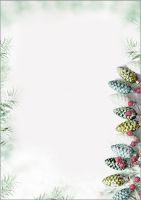 SIGEL Weihnachtspapier DP177 Christmas Garland 90g DIN A4 100 Blatt