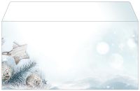 SIGEL Weihnachts Umschläge DU312 Snow Star DIN lang