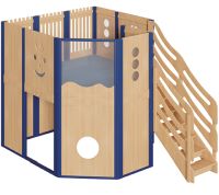 Große Spielburg SBG4301 mit Treppe