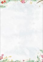 SIGEL Weihnachts-Motivpapier DP608 DIN A4 Christmas Magic Watercolor 25 Blatt