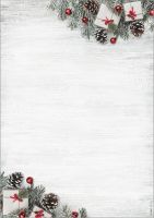 SIGEL Weihnachts-Motivpapier DP416 DIN A4 Scandinavian Christmas 100 Blatt