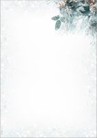 SIGEL Weihnachts-Motivpapier DP424 DIN A4 Eucalyptus magic 100 Blatt