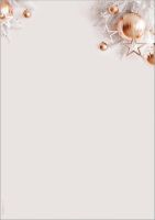 SIGEL Weihnachts-Motivpapier DP429 DIN A4 Christmas in rose gold 100 Blatt