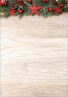 SIGEL Weihnachts-Motivpapier DP442 DIN A4 Chalet Style 100 Blatt