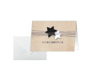sigel Weihnachtskarte DS079 Christmas Wrapping DIN A6 25 Stück 