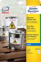 AVERY Zweckform wetterfeste Folien-Etiketten/J4773-10 weiß Inhalt 240 Stück