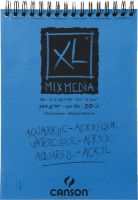 Canson XL Block - Mix Media, 807215, 300 g/qm, DIN A4, Inh. 30 Blatt