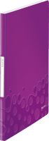 LEITZ Sichtbuch WOW 4631-00-62 A4 PP mit 20 Hüllen violett
