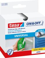 tesa Klettband zum Aufkleben 55225 weiß