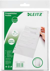 LEITZ Prospekthüllen/4775-60-02 15 glasklar