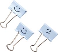 Rapesco Foldback-Klammern Emoji/1350 20 Emojis