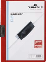 DURABLE 2270-03 Klemmmappen Duraquick DIN A4 bis 20 Blatt rot