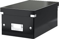 LEITZ DVD Box Click & Store/6042-00-95, schwarz, 190x135x320mm, 1.400g/qm