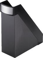 helit Stehsammler Linear/H6361595, schwarz, 102x248x290mm