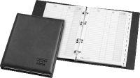VELOFLEX Telefonringbuch Exquisit 5158780 schwarz 182 x 225 mm