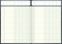 K+E Spaltenbuch 8611042-7104P96KL, hellblau, 4 Spalten, DIN A4, Inh.96Blatt