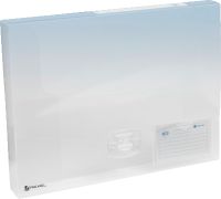 Rexel Dokumentenbox/2102029, transparent klar, PP, 40mm, Inh. 400