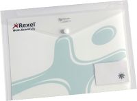 Rexel 2101663 Dokumententaschen ICE transparent PP DIN A4 5 Stück
