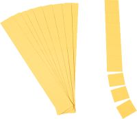 Ultradex Steckkarten für Planrecord 140402 40 mm gelb 90 Stück