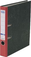 ELBA Ordner rado basic A4 50 mm, Wolkenmarmor/10425RO, rot, für A4
