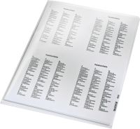 LEITZ Sichthülle Premium 4110-00-00 transparent PVC 100 my 200 Stück