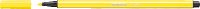 STABILO Pen 68, Fasermaler/68-24, zitronengelb, 1mm