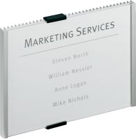 DURABLE Türschild/4805-23 silber