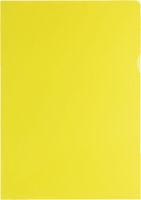 ELBA Sichthüllen A4 76442B gelb PVC Hartfolie 150 my 25 Stück