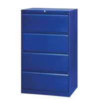 Bisley Hängeregistraturschrank DF4639 4Schubfächer oxfordblau