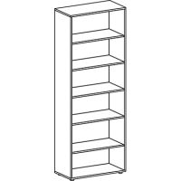 Geramöbel Regal Flex S-346001-B 6OH 6Böden 400x2.160x400mm bu