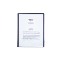 Sichtbuch DIN A4 40Hüllen Polypropylen schwarz