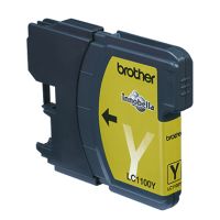 Brother Tintenpatrone LC1100HYY 750Seiten gelb