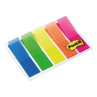 Post-it Haftstreifen Index Mini 683HF5 leuchtfarben 5 Stück