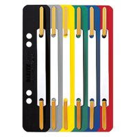 LEITZ Heftstreifen kurz 37100099 35x158mm PP sortiert 250 Stück
