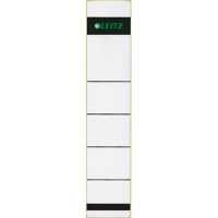 Leitz Ordneretikett 16430085 kurz/schmal Papier grau 10 Stück