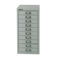 Bisley Schubladenschrank L2910645 10Schubfächer lichtgrau