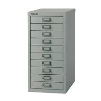 Bisley Schubladenschrank L2910645 10Schubfächer lichtgrau