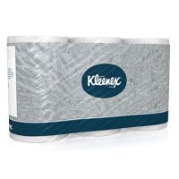 Kleenex Toilettenpapier 8440 3-lagig 350Blatt weiß 6Rl./Pack.