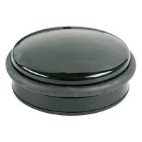 ALCO Türstopper 2851 10x4cm 1300g Metall/Gummi schwarz