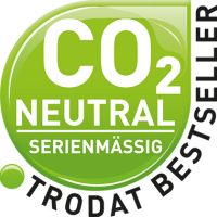 trodat Typo Printy 43145 Textstempel 47x18mm schwarz/blau