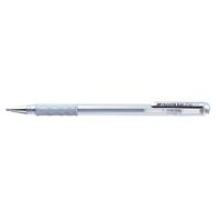 Pentel Gel-Tintenroller Hybrid Gel Grip Met. K118, silber