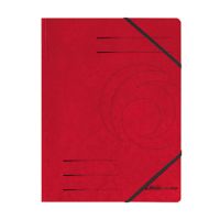 Herlitz Eckspanner 11387172 DIN A4 Karton rot