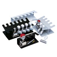 WEDO Stempelträger 640401 4fach gerade Metall schwarz