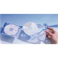 DURABLE CD/DVD Hülle QUICKFLIP COMPLETE 526906 bl/tr 5 Stück