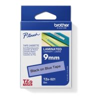 P-touch Schriftbandkassette TZE521 9mmx8m laminiert schwarz auf bl