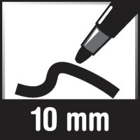 edding Industriemarker 950 4-950005 10mm Pastenspitze gelb