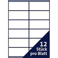 Soennecken Etikett 5767 105x48mm weiß 1.200 Stück