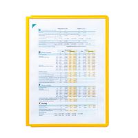 DURABLE Sichttafel SHERPA Panel 560604 DIN A4 PP gelb