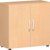 Geramöbel Flügeltürenschrank S-382100-BB 2OH 80cm buche