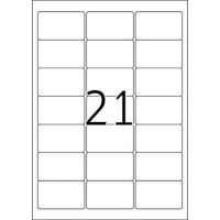 HERMA Etikett 8632 63,5x38,1mm weiß 210 Stück